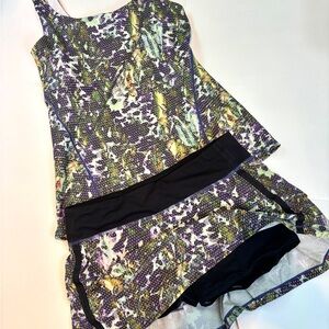 Lululemon Set - Bundle Tennis Pickleball Running Skirt and Top